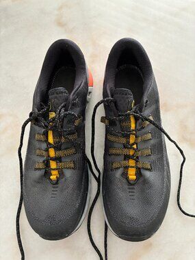 Merrell Agility Peak 4 Trail Running Shoes Men's Black/Highrise (No Insole) 10.5